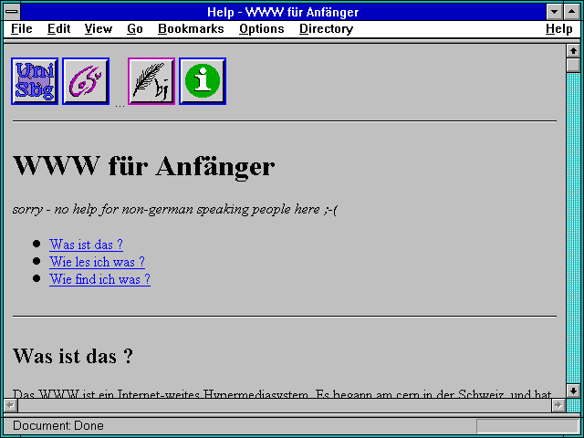 Screenshot of nger