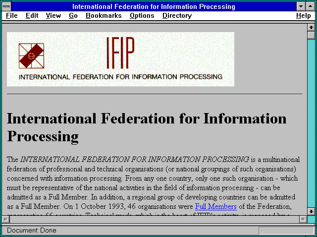 Screenshot of for Information Processing