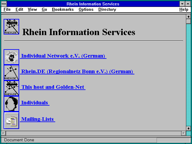Screenshot of Teddy-Bears Mailing List WWW Service.