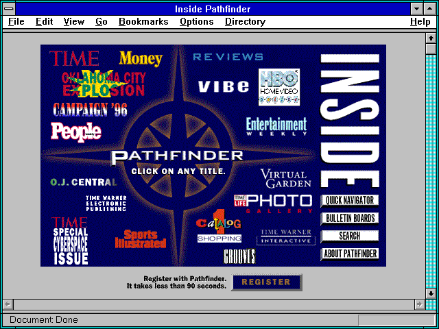 Screenshot of Inside Pathfinder