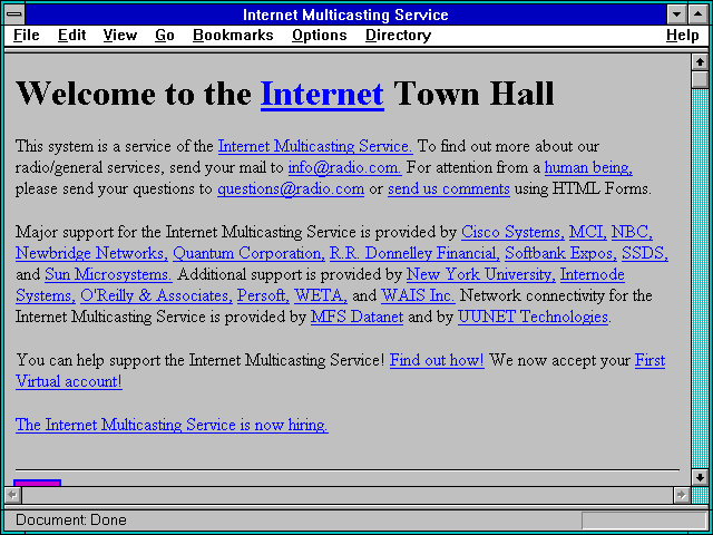 Screenshot of United States Securities and Exchange Commission