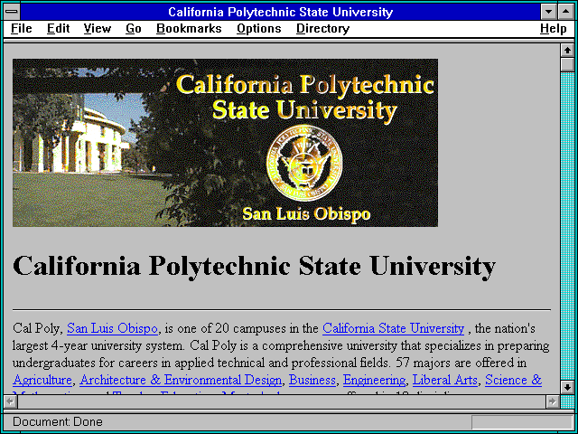 Screenshot of POLYHYMNIA Map to Web Philosophy
