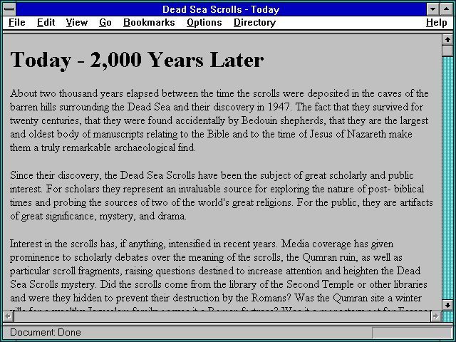 Screenshot of sunsite.unc.edu