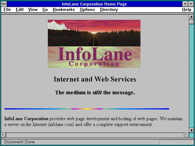 Screenshot of InfoLane - Fremont