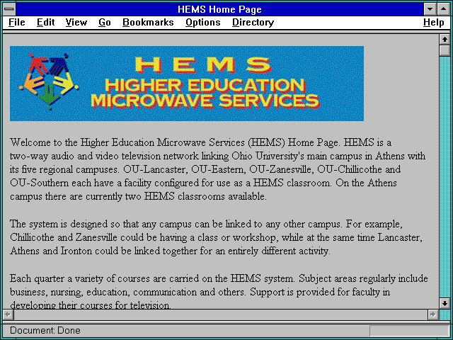 Screenshot of Ohio University CALL Lab