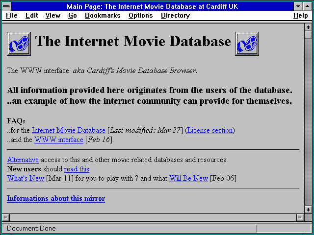 Screenshot of MUSIC-Archive