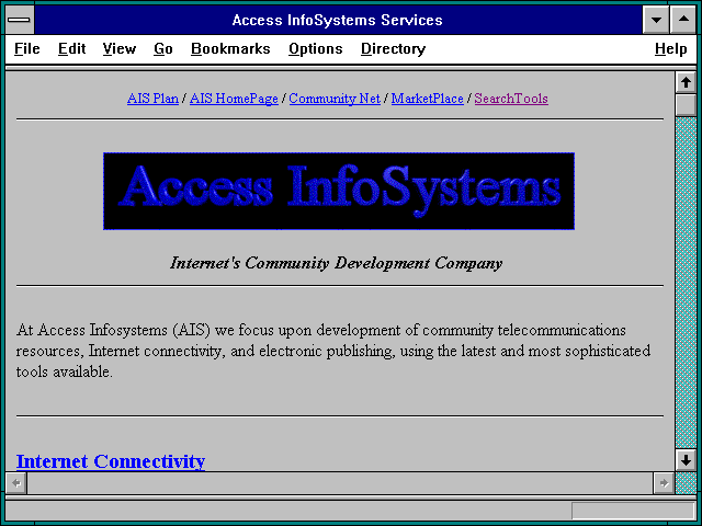 Screenshot of Access InfoSystems - Fairfield
