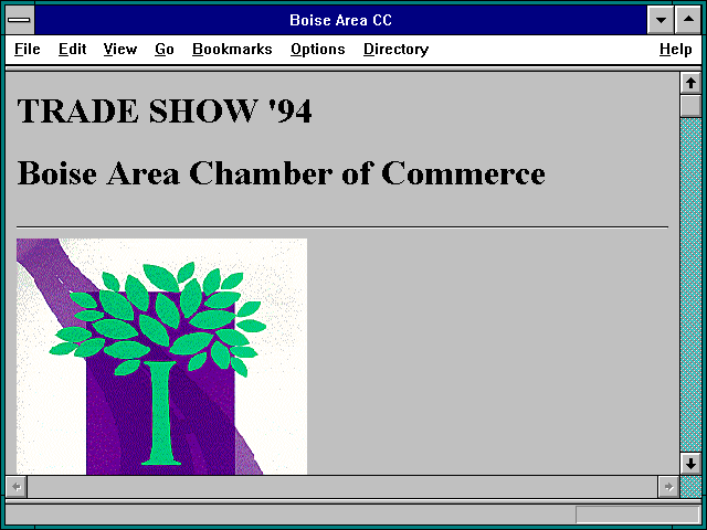 Screenshot of Boise Area CC