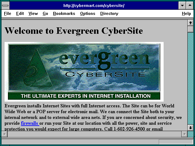 Screenshot of http://cybermart.com/cybersite/