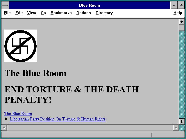 Screenshot of Blue Room