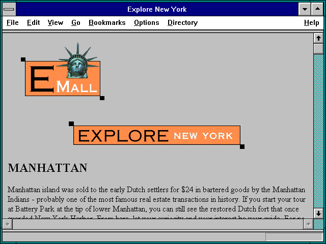Screenshot of Explore! New York