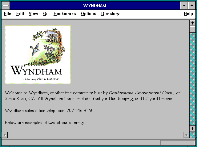 Screenshot of WYNDHAM