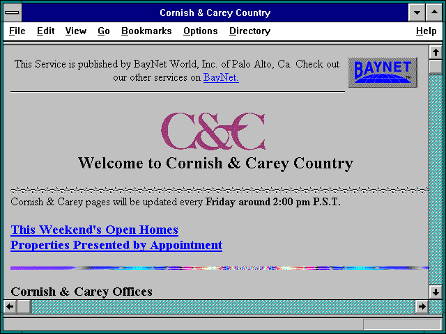 Screenshot of Cornish & Carey Country