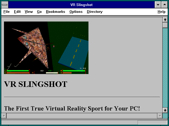 Screenshot of Virtual Entertainment