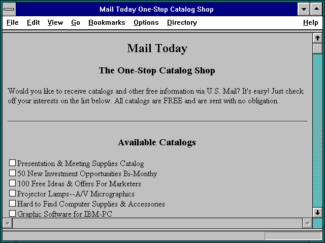 Screenshot of Gulf Coast Sales