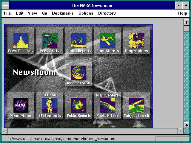 Screenshot of Comet