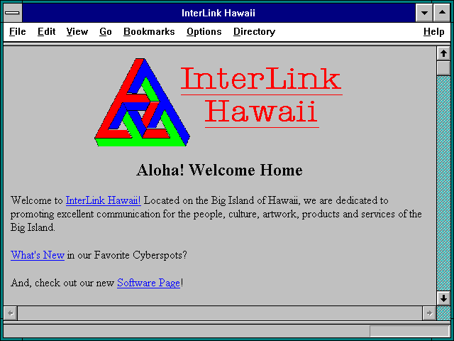 Screenshot of InterLink Hawaii