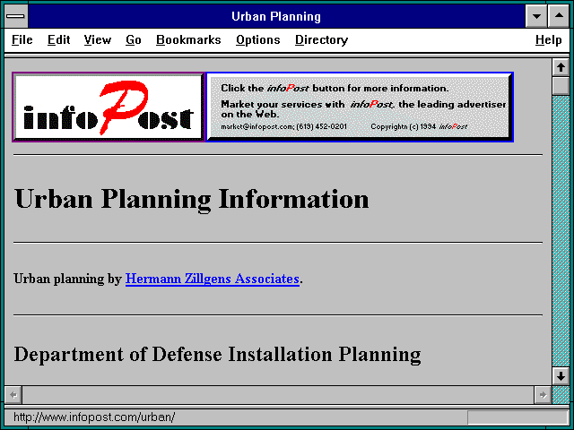 Screenshot of Urban Planning