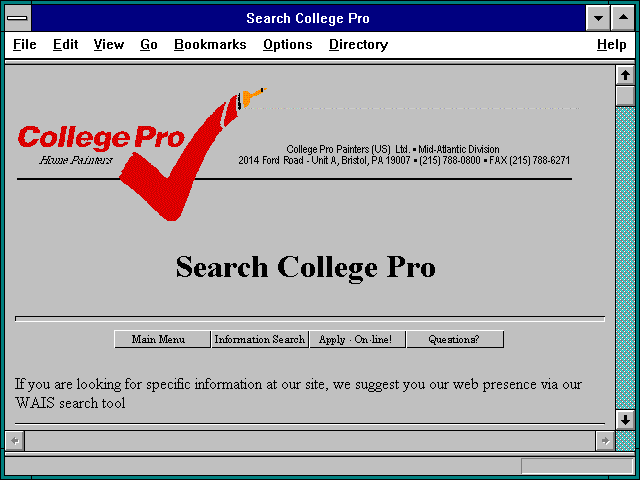 Screenshot of Search College Pro