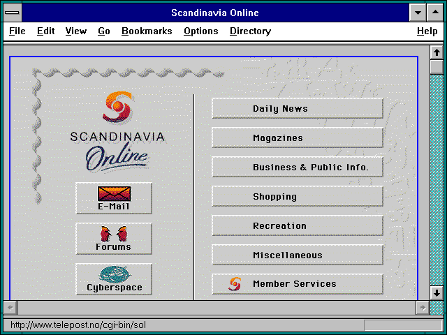 Screenshot of Telepost Communication