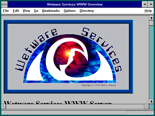 Screenshot of Wetware Services WWW Overview