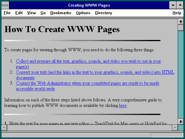 Screenshot of Exploring the Internet