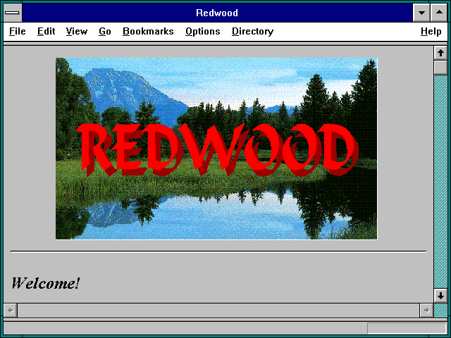 Screenshot of Redwood