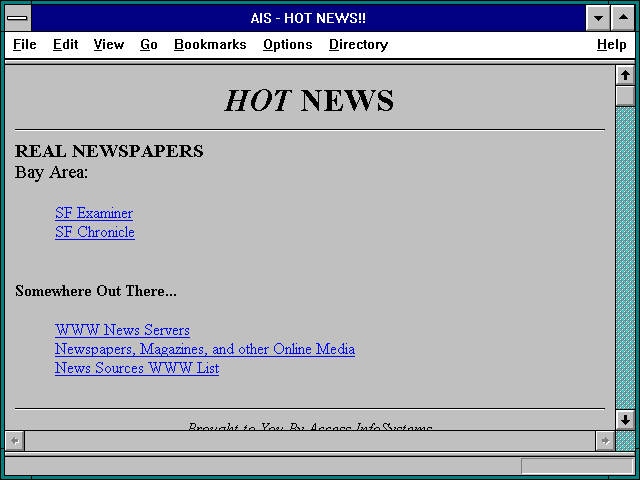 Screenshot of AIS - HOT NEWS!!