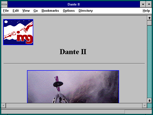 Screenshot of Dante II