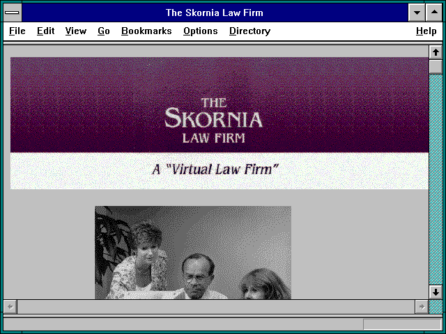 Screenshot of The Skornia Law Firm