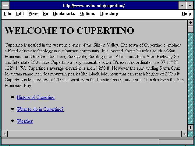 Screenshot of http://www.mvhs.edu/cupertino/