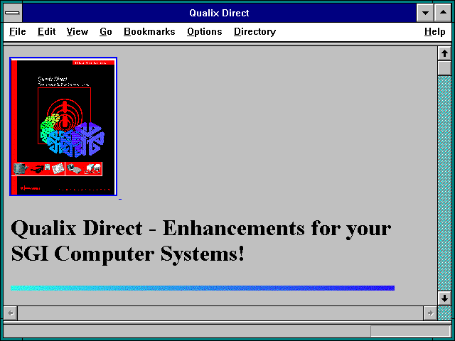 Screenshot of Qualix Direct