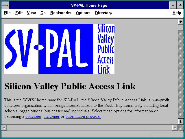 Screenshot of SV-PAL information: donations.txt
