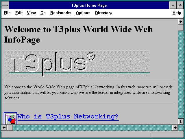 Screenshot of T3plus Networking - Santa Clara