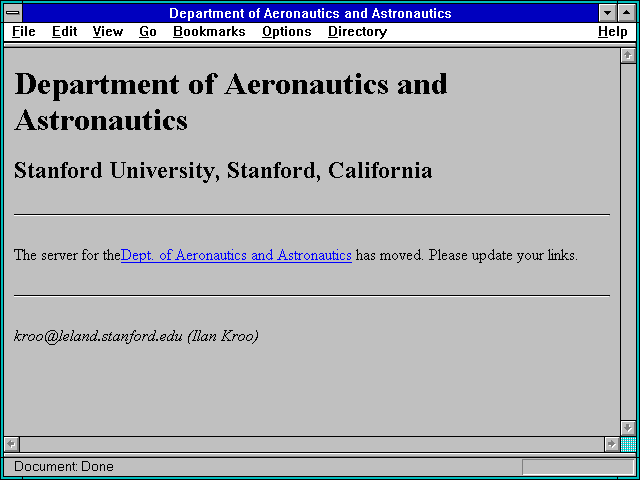Screenshot of Aircraft Aerodynamics and Design Group