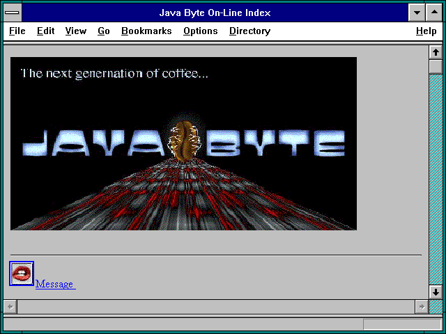 Screenshot of Java Byte On-Line Index