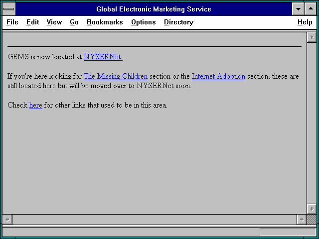 Screenshot of GEMS - Realty Information Services