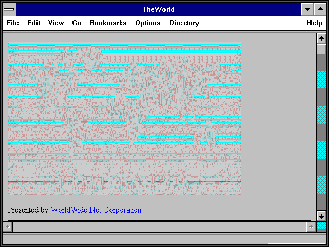 Screenshot of TheWorld