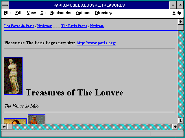 Screenshot of PARIS.MUSEES.LOUVRE.TREASURES