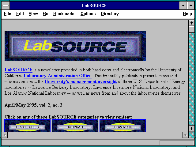 Screenshot of Lab SOURCE