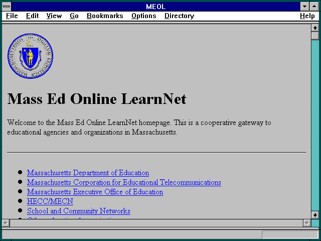 Screenshot of MEOL