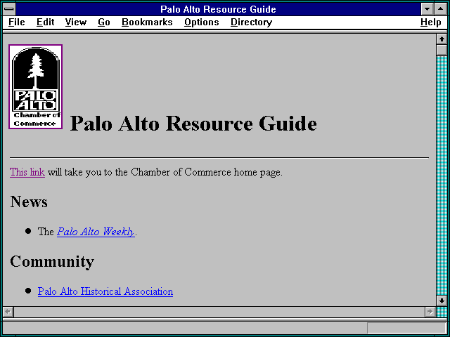 Screenshot of Palo Alto Resource Guide