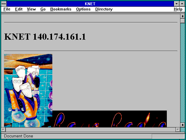 Screenshot of KNET