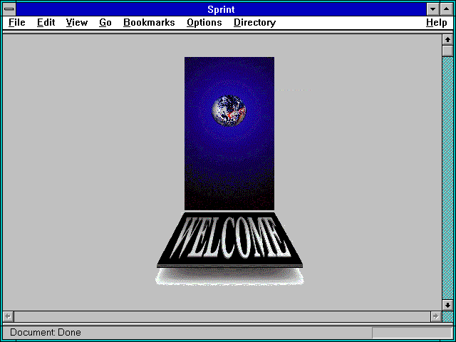 Screenshot of Sprint