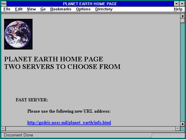 Screenshot of SPONSORING AGENCIES