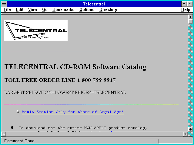 Screenshot of Telecentral