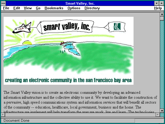 Screenshot of Smart County Public Access Network