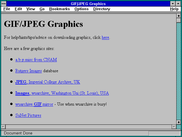 Screenshot of Mathematical Sciences Server