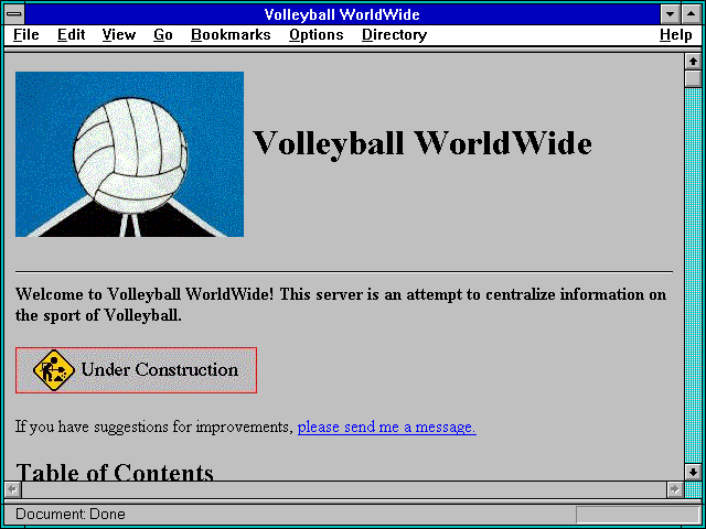 Screenshot of Volleyball WorldWide