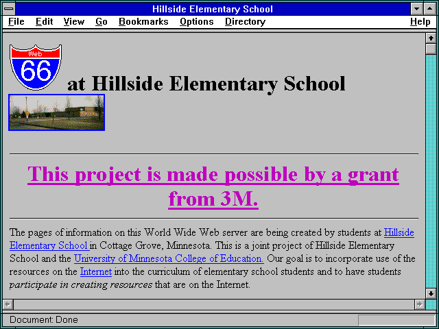 Screenshot of Hillside Elementary School (USA)